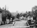 22 The Church from the Cross  girl with hat circa 1900