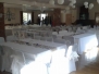 Wedding reception in the hall